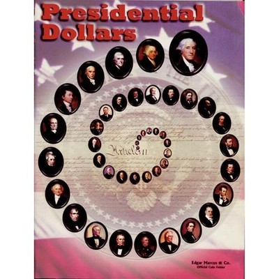 Presidential Dollar Coin Folder  2007-2016