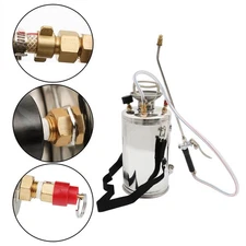 Stainless Steel Sprayer Cleaning Garden 1.5Gal Hand-Pump Sprayer with 3.3FT Hose