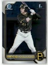 2022 BOWMAN #BCP-84 JACK SUWINSKI CHROME PROSPECTS PITTSBURGH PIRATES 1ST BOWMAN
