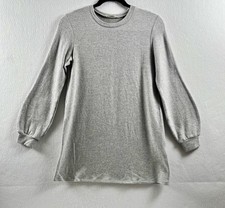 Reformation Jeans Braydon Dress Tunic Heather Grey Size XXS Normcore NWT
