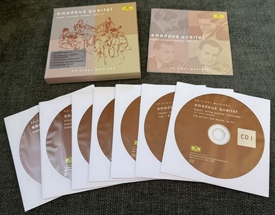 CD:  AMADEUS QUARTET - LEGENDARY AMADEUS QUARTET RECORDINGS 1951-1957