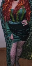 Women’s Green Satin Sweetheart Ruched Spaghetti Strap Bodycon Mini Dress XL