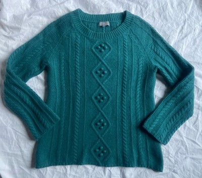 Marks and Spencer Damen Per Una PULLOVER gerade Gr. S (M) Lambswool Angora