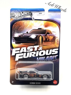 Hot Wheels Silver Series Fast & Furious Villians Honda S2000 w