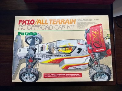 Vintage Futaba FX10 All Terrain RC Offroad Car Kit FX10-000 Buggy Rarität