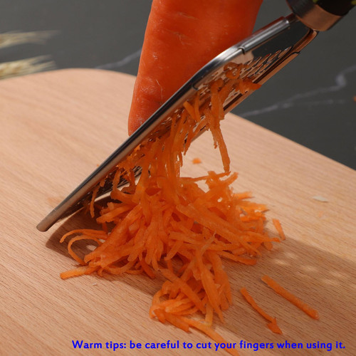 Stainless Steel Cheese Grater Vegetable Fruits Ginger Slicer for Kitchen