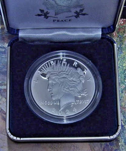 2024-S PROOF PEACE Silver Dollar  - SAN FRANCISCO WITH BOX/COA  - 24XL