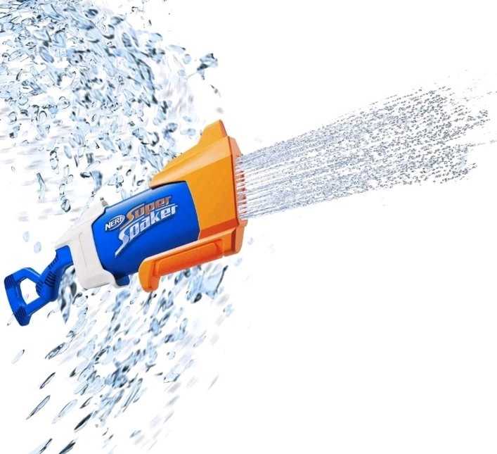 Nerf Super Soaker Rainstorm Water Blaster Outdoor Blasting Gun Pistol Kids Blast