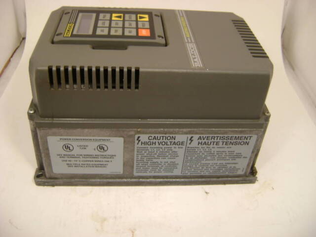 BALDOR ADJUSTABLE SPEED DRIVE 1 TO 3 HP, CAT #IN0902B00 for sale online