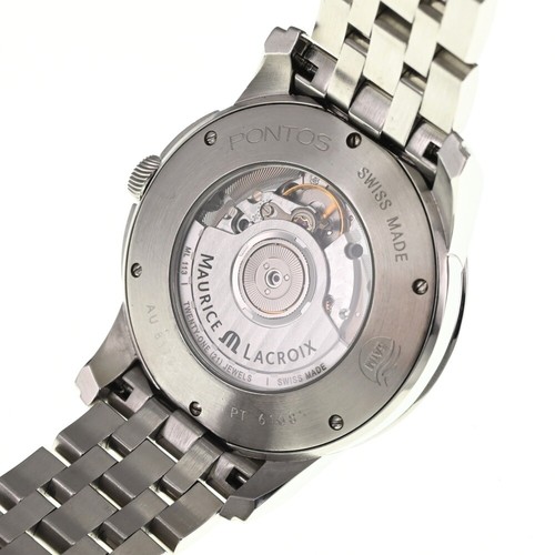 MAURICE LACROIX Pontos PT6168-SS002-331 Automatic Men's Watch P#138199 - Picture 6 of 10