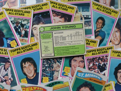 Topps Scottish Football Cards - Green Back (1978) - Choose The Numbers You Need