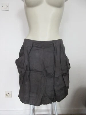 jupe grise Ikks taille 38 - Photo 1/3