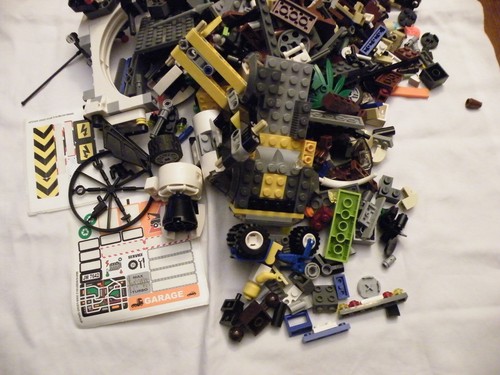 LEGO BRAND Parts Bricks Bulk Mix City etc. No minifigs. - Imagen 2 de 12