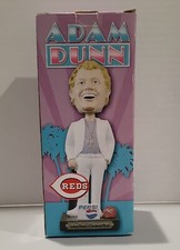 Adam Dunn Bobblehead Cincinnati Reds 80's Night - 2008 Bill McKechnie Tic-Stubs