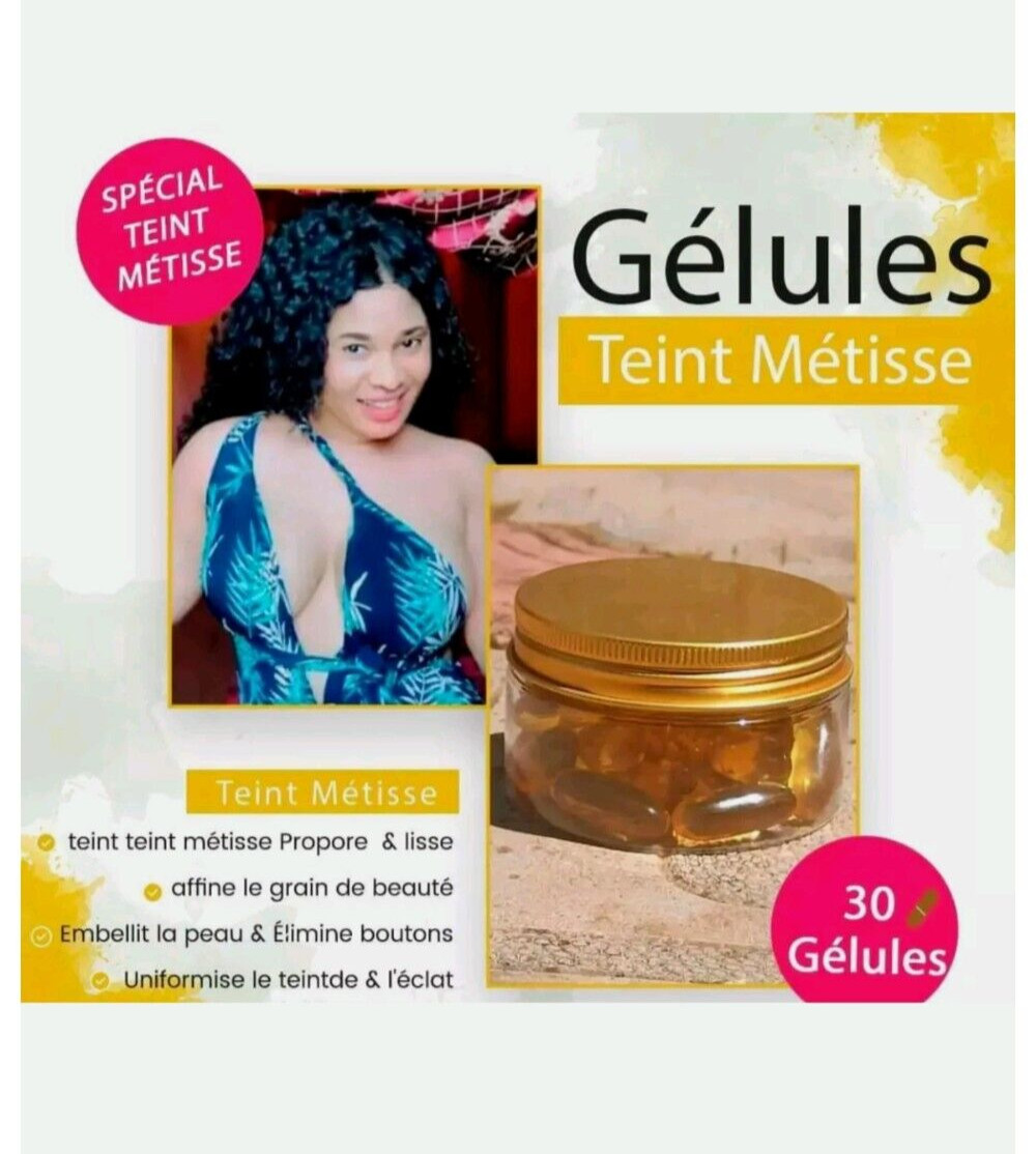 glutathion pour éclaircir Gélules glutathion super éclaircissant à la vitamine C pour un soin du  teint blanche 60 pièces