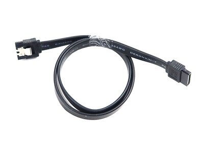 LOT OF 25 DERONXIN-T SATA SERIAL ATA 6.0GB/S 21'' HDD/SSD DRIVE CABLE E314998