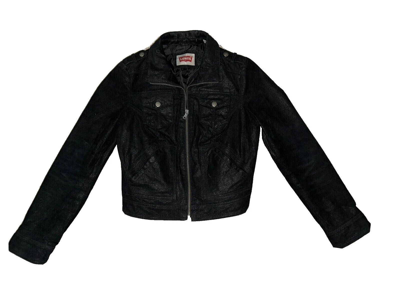 Куртка мотоциклетная Levi's черная пальто, куртки и жилеты для женщин