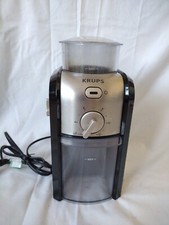 KRUPS burr grinder GVX2 COFFEE GRINDER Working