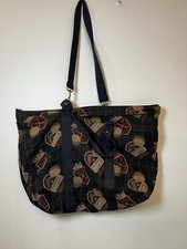 Vintage Golf Club Duffle Traveler Tapestry/Canvas Bag MBL GOLF Zipper Carry Bag