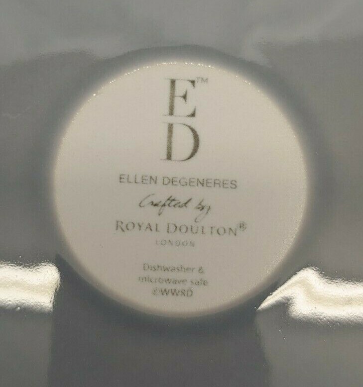 Royal Doulton China Ed by Ellen DeGeneres, 4 pc Setting, Brushed Grazed