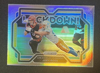 2021 Prizm Lockdown! Silver #12 Joey Bosa Los Angeles Chargers 