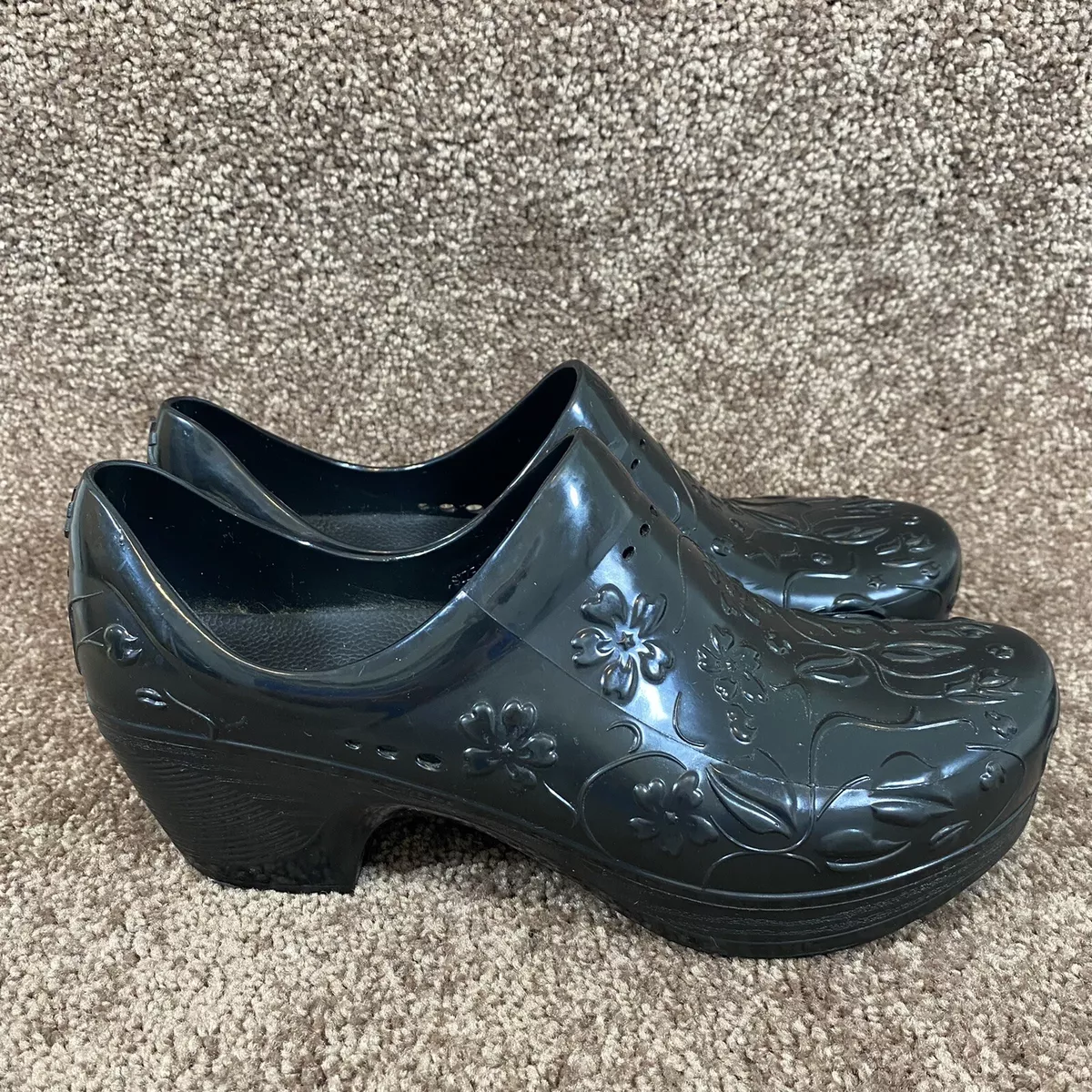 Chanel Women's Clogs - Black - US 8.5