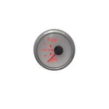 2-1/16" POINTER TRIM GAUGE WHT RANGE: UP-DN 9-32V 0-190OHM /167-10OHM, LEFT SIDE
