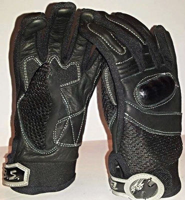 GUANTI IN PELLE PER MINIMOTO,CROSS,SCI BI ESSE PROTEZIONI CARBONIO BI ESSE  | eBay