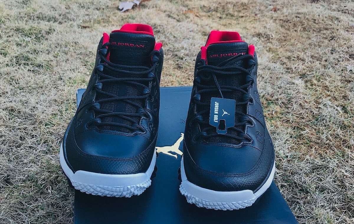 NEW Nike Air Jordan 9 IX LOW BRED Retro Golf Shoes 833798 NEW Nike Air Jordan 9 IX LOW BRED Retro Golf Shoes 833798