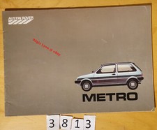 AUSTIN ROVER METRO dont MAYFAIR/ VANDEN PLAS/ MG TURBO Prospectus Fr 24 p 6/1984