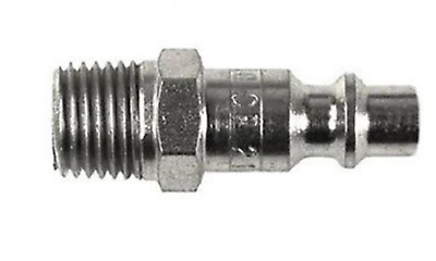 Amflo CP21 - 1 qty 1/4 inch Quick Coupler Plug for Air Compressor I/M Industrial