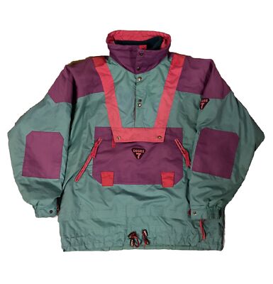 Vintage 90's Degre Ski Jacket Balaclava Men's Size L UK