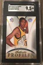 2007-08 UD SP AUTHENTIC AUTHENTIC PROFILES KEVIN DURANT RC SGC 9.5