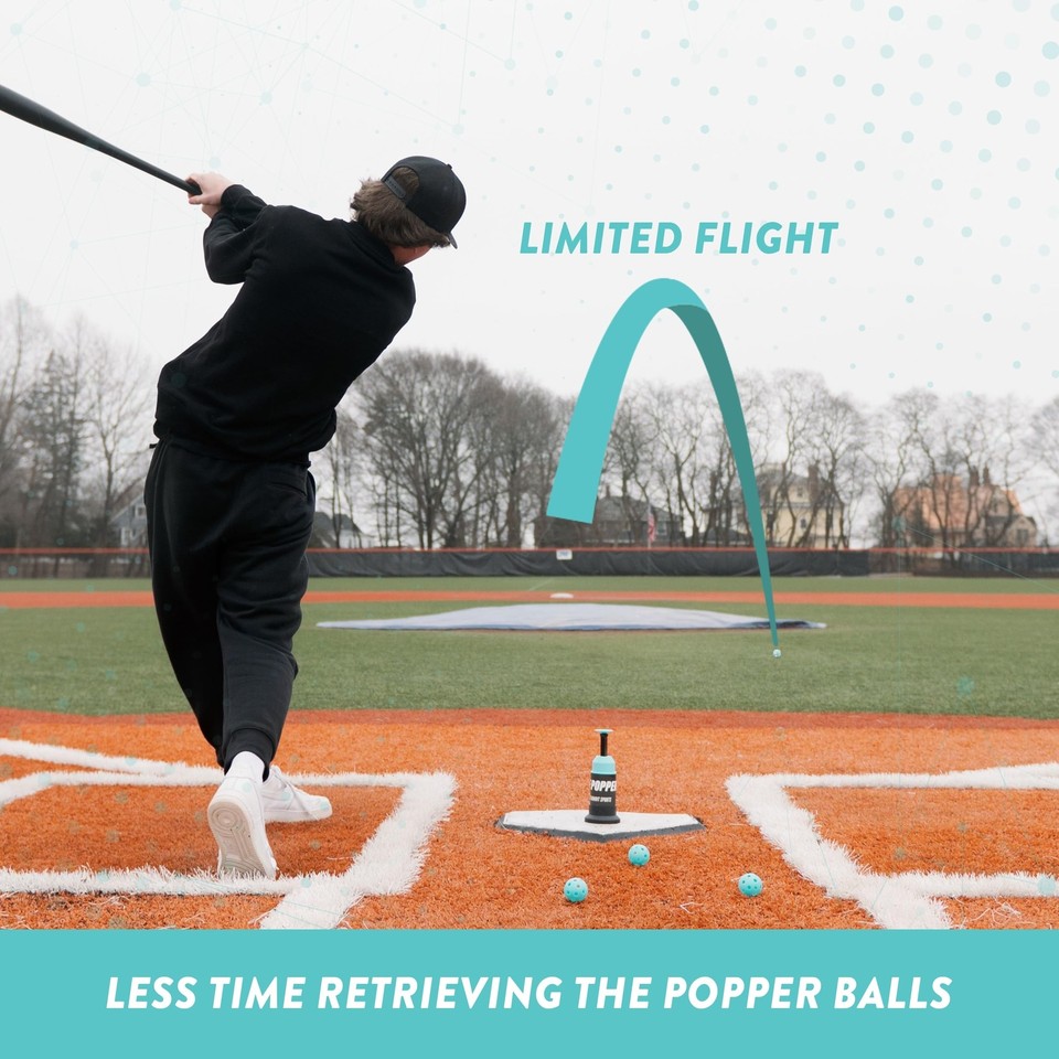 Baseball Training Tee Popper, Hitting Tee for Perfect Swings, Batting