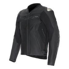 Dainese Racing 5 Leather Jacket black Gr. 52 Tall Motorradjacke Lederjacke