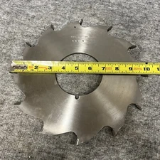 NAP Tools 10” Dia. 3-1/2” Bore 12 tooth Carbide Tipped Saw Blade New