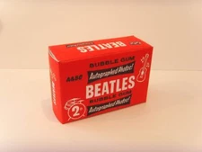 THE BEATLES (AUTOGRAPHS) 1st Series- A&BC - Custom gum cards display box.