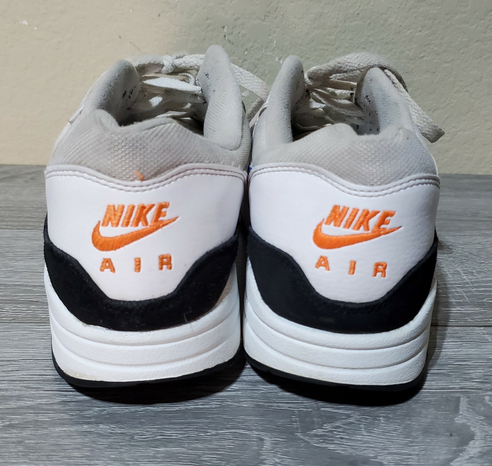 Sneakers Nike Air Max 1 white / photo blue - total orange (AH8145-112) –  Queens 💚