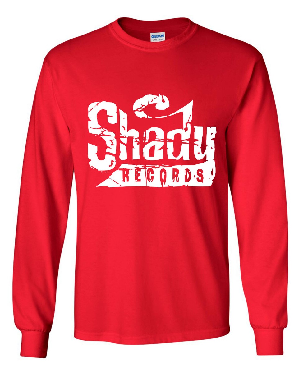 Shady Records Long Sleeve T-Shirt - Eminem - Detroit Hip Hop