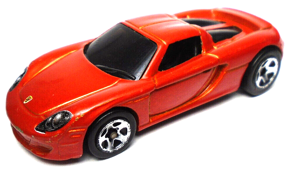 HOT WHEELS PORSCHE CARRERA GT ORANGE 1:64 DIECAST 2 3/4