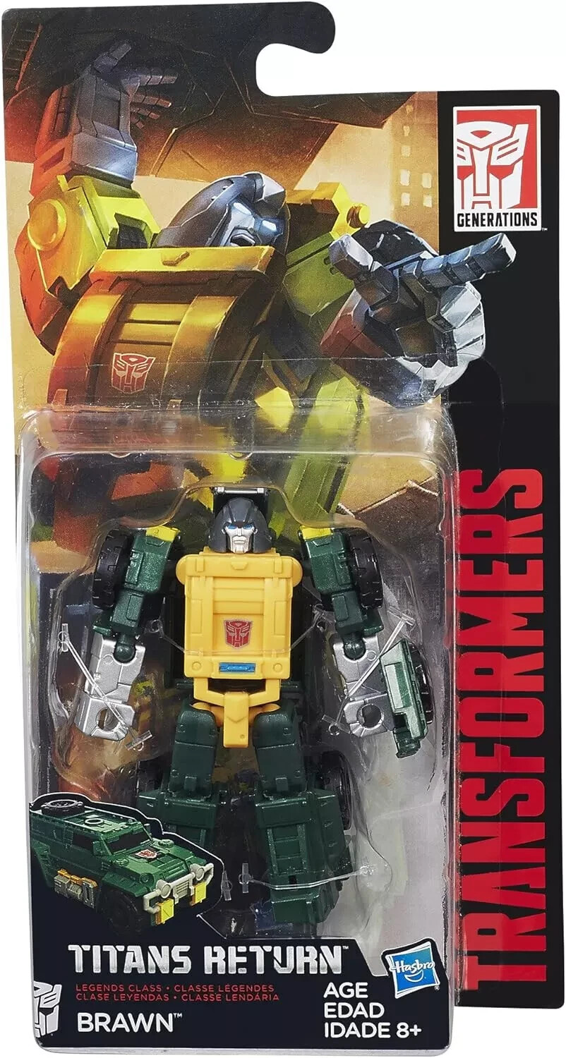 Transformers Titans Return Legends Class Brawn Action Figure