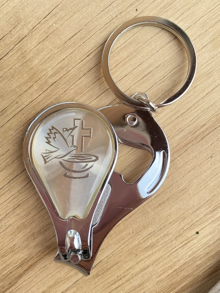 24 RECUERDOS PARA BAUTIZO/FAVOR BAUTISMO 12 LLAVERO 12 ESPEJOS niño/niña Foto 2 de 4