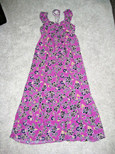 Loft Hibiscus Print Maxi Dress Size 00P NWT