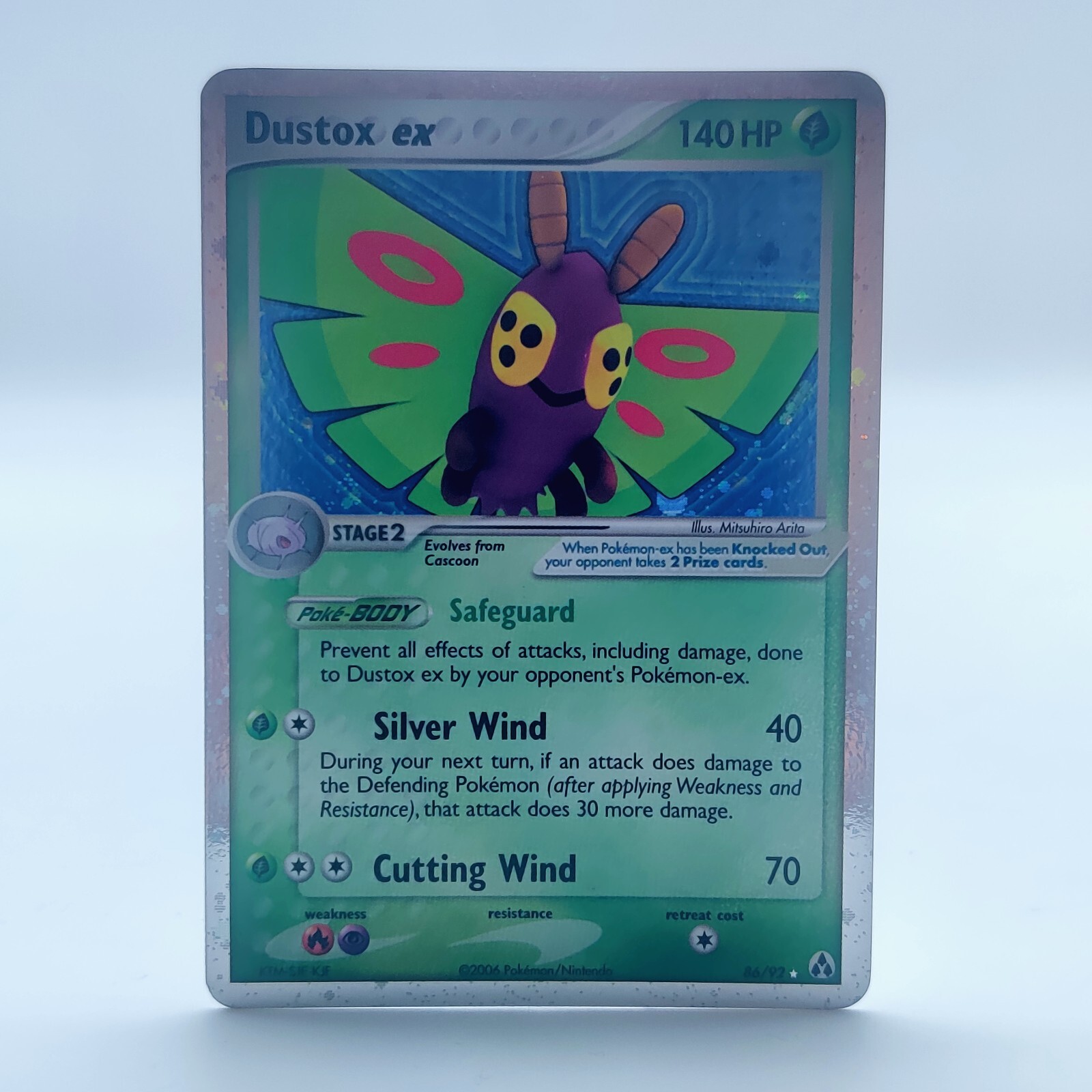 Pokemon TCG Pudox ex Card 86/92 from EX Legend Maker Set