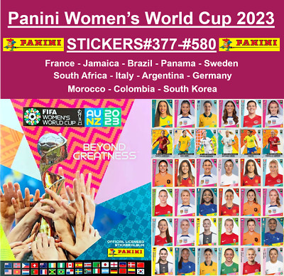 ** USA Seller **  Panini FIFA Women's World Cup 2023  - Stickers #377-#580