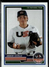 2023 Panini USA Baseball Stars & Stripes #24 Andrew Costello