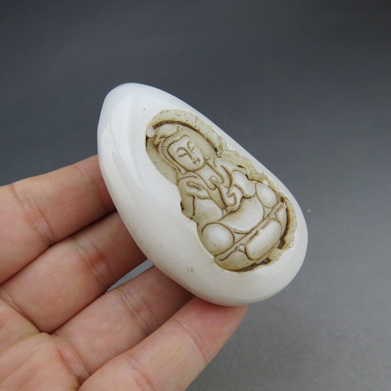 アンティーク 中国 ホワイト ジェード 中国 アンティーク ホワイト ジェード