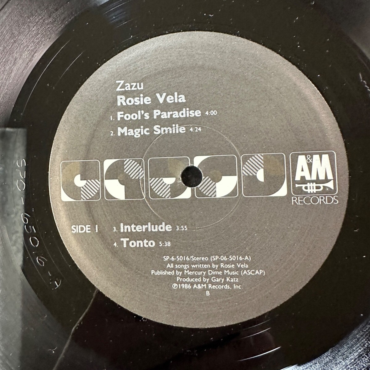 Zazu Vinyl Record LP Album Rosie Vela A&M Records SP-6-5016 | eBay