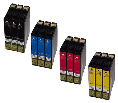 12 Druckerpatronen Tinte für EPSON STYLUS BX-305F BX305FW SX125 SX420W SX130 S22