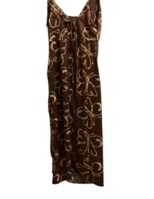 urban outfitters brown butterfly dress Butterfly Babe Midi Dress • Shop American Threads Online Boutique main image 1